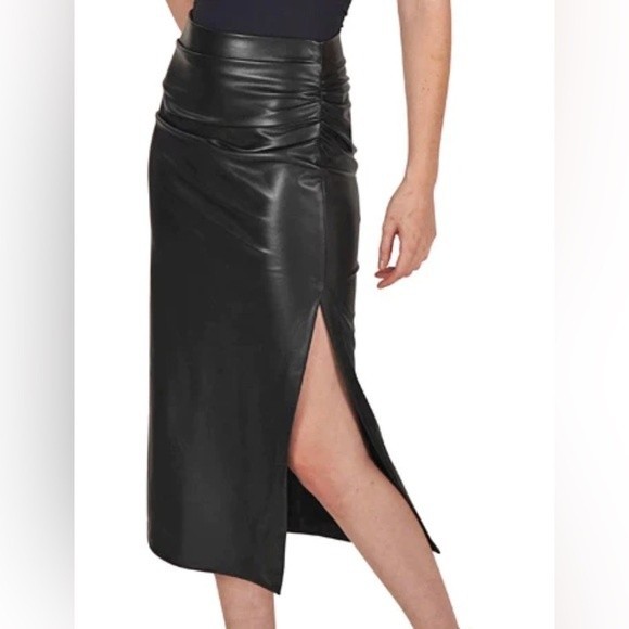 Derek Heart Dresses & Skirts - Derek Heart Faux Leather Mini Skirt